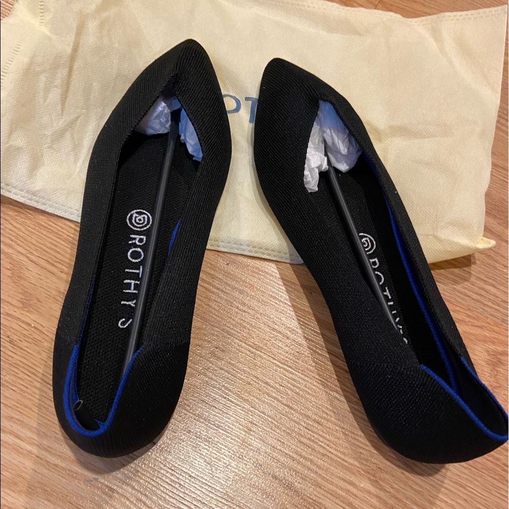 Rothy's black flats